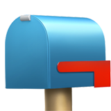 Закрытый почтовый ящик с опущенным флажком (Закрытый почтовый ящик)