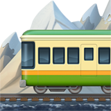 Поезд в горах (Горная железная дорога)