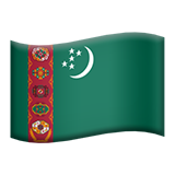 Флаг Туркмения