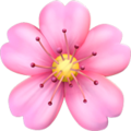 Цветок сакуры Эмоджи