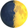 Первая четверть луны Эмоджи