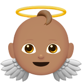 Ребенок-ангел (оливковый тон)