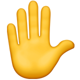 Поднятая рука (Знак приветствия)