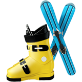 Лыжи (Лыжи и лыжный ботинок)
