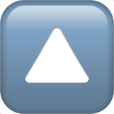 Кнопка треугольник острием вверх (Треугольник вверх)