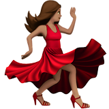 Танцующая женщина (оливковый тон)
