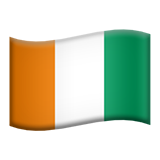 Флаг Кот д-Ивуар