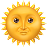 Солнце с лицом (Улыбающееся солнце)