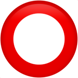 Красный круг (Толстый большой круг)