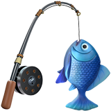 Удочка с рыбой (Рыба на крючке)